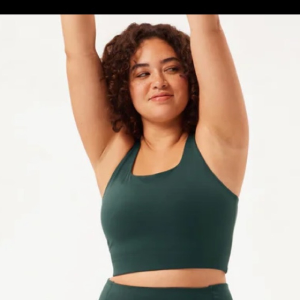 Girlfriend Collective Moss Paloma Racerback Bra